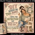 Build Happy Mini Kit **Includes 5X7, 6x6, 7x7 8X8 Card Bases** 