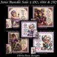 June Bundle Sale 5 **Includes 5x7, 6x6 & 7x7 Card Bases**