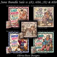 June Bundle Sale 11 **Includes 5x7, 6x6, 7x7 & 8x8 Card Bases**