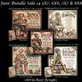 June Bundle Sale 14 **Includes 5x7, 6x6, 7x7 & 8x8 Card Bases**