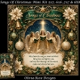 Songs Of Christmas Mini Kit **Includes 5X7, 6x6, 7x7 8X8 Card Bases**