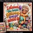 Dust Happens! Mini Kit **Includes 5X7, 6x6, 7x7 8X8 Card Bases** 