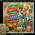 Plant Lady Era Mini Kit **Includes 5X7, 6x6, 7x7 8X8 Card Bases** 
