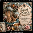 Snowlit Serenity Mini Kit **Includes 5X7, 6x6, 7x7 8X8 Card Bases** 