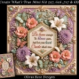 Create Whats True Mini Kit **Includes 5X7, 6x6, 7x7 8X8 Card Bases**