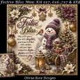 Festive Bliss Mini Kit **Includes 5X7, 6x6, 7x7 8X8 Card Bases**