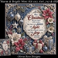 Warm & Bright Mini Kit **Includes 5X7, 6x6, 7x7 8X8 Card Bases**
