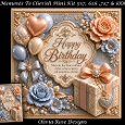 Moments To Cherish Mini Kit **Includes 5X7, 6x6, 7x7 8X8 Card Bases**