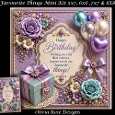 Favourite Things Mini Kit **Includes 5X7, 6x6, 7x7 8X8 Card Bases**