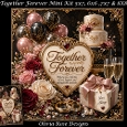 Together Forever Mini Kit **Includes 5X7, 6x6, 7x7 8X8 Card Bases**