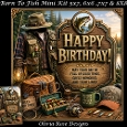 Born To Fish Mini Kit