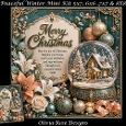Peaceful Winter Mini Kit **Includes 5X7, 6x6, 7x7 8X8 Card Bases**