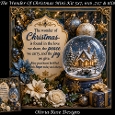 The Wonder Of Christmas Mini Kit **Includes 5X7, 6x6, 7x7 8X8 Card Bases**