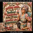 Frosted With Sass Mini Kit **Includes 5X7, 6x6, 7x7 8X8 Card Bases**
