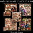 Ladies Mix Bundle Kit **Includes 5X7, 6x6, 7x7 8X8 Card Bases**