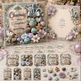 Christmas Sweetness Mini Kit **Includes 5X7, 6x6, 7x7 8X8 Card Bases**   
