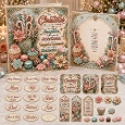 Christmas Delights Mini Kit **Includes 5X7, 6x6, 7x7 8X8 Card Bases**   