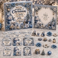 The Wonder Of Christmas 2 Mini Kit **Includes 5X7, 6x6, 7x7 8X8 Card Bases**   
