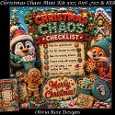 Christmas Chaos Mini Kit **Includes 5X7, 6x6, 7x7 8X8 Card Bases**