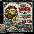 Merry Mischief mini Kit **Includes 5X7, 6x6, 7x7 8X8 Card Bases**   
