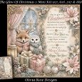 The Glow Of Christmas 2 Mini Kit **Includes 5X7, 6x6, 7x7 8X8 Card Bases**