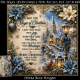 The Magic Of Christmas 3 Mini Kit **Includes 5X7, 6x6, 7x7 8X8 Card Bases**