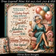 True Legend! Mini Kit **Includes 5X7, 6x6, 7x7 8X8 Card Bases**   