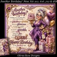 Another Birthday? Mini Kit **Includes 5X7, 6x6, 7x7 8X8 Card Bases**   