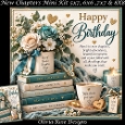  New Chapter Mini Kit **Includes 5X7, 6x6, 7x7 8X8 Card Bases**   
