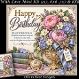 With Love Mini Kit **Includes 5X7, 6x6, 7x7 8X8 Card Bases**   