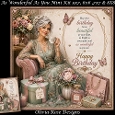 As Wonderful As You Mini Kit **Includes 5X7, 6x6, 7x7 8X8 Card Bases**