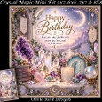 Crystal Magic Mini Kit **Includes 5X7, 6x6, 7x7 8X8 Card Bases**