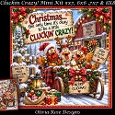 Cluckin Crazy! Mini Kit **Includes 5X7, 6x6, 7x7 8X8 Card Bases**   