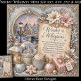 Winter Whispers Mini Kit **Includes 5X7, 6x6, 7x7 8X8 Card Bases**   