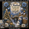 Under The Tree Mini Kit **Includes 5X7, 6x6, 7x7 8X8 Card Bases**