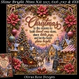 Shine Bright  Mini Kit **Includes 5X7, 6x6, 7x7 8X8 Card Bases**   