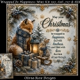 Wrapped In Happiness Mini Kit **Includes 5X7, 6x6, 7x7 8X8 Card Bases**   