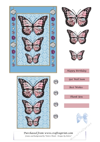 Trio Of Butterflies