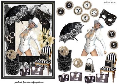 White in Black