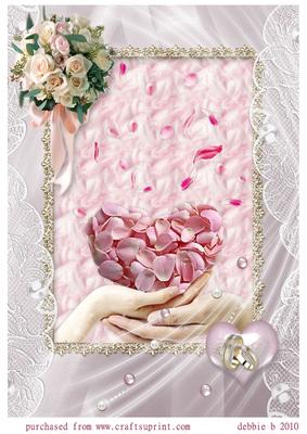 You Hold My Heart Wedding Card