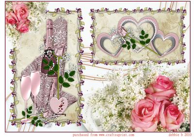 Pink Champagne Engagement
