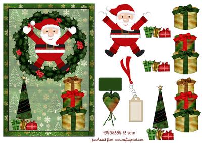 Santa's Wreath