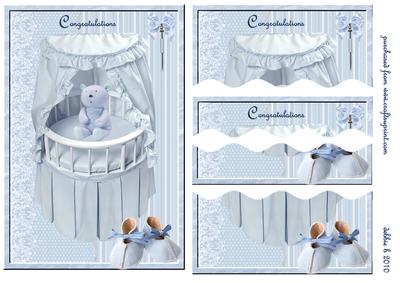 Little Baby Blue Side Stacker