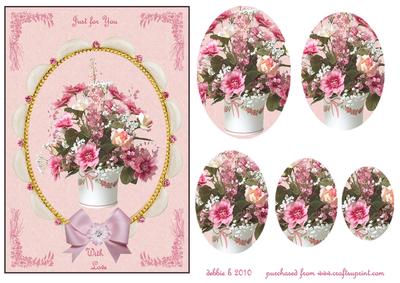 My Bouquet Oval Pyramid Stacker