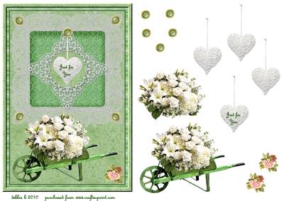 My Pretty Wheelbarrow Quick Card