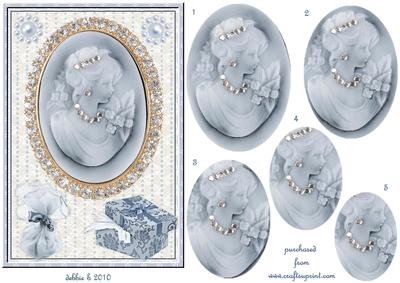 Cameo Oval Pyramid