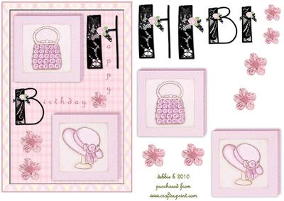 In the Pink Quick Card