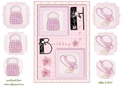 Pink Accessories Double Shaped Pyramid