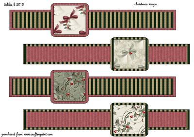Holly Christmas Wraps