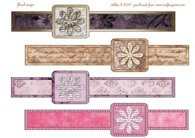Paper Flowers Wraps